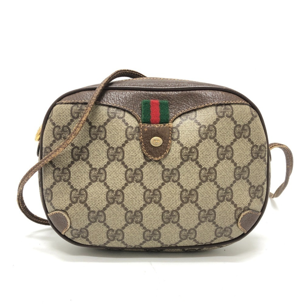 GUCCI Old Gucci Pochette Bag Handbag Shoulder Women's Beige